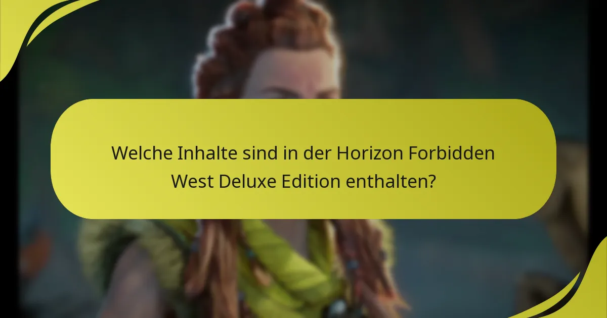 Wie schneidet die Deluxe Edition im Vergleich zu anderen Editionen von Horizon Forbidden West ab?